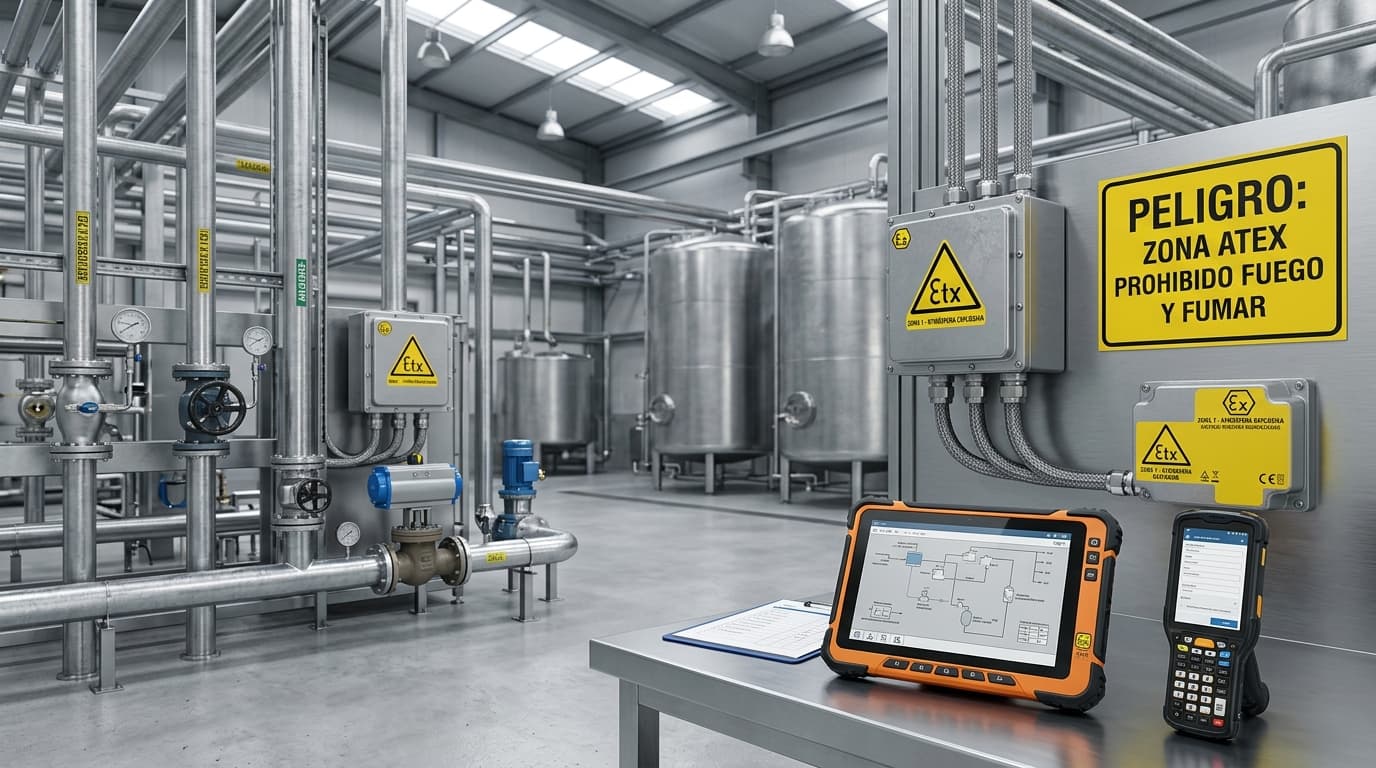 Zonas ATEX: clasificación y qué equipos puedes usar en cada una